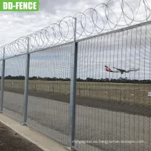 358 Precio de la valla contra el aeropuerto de metal anti -escalas cortadas